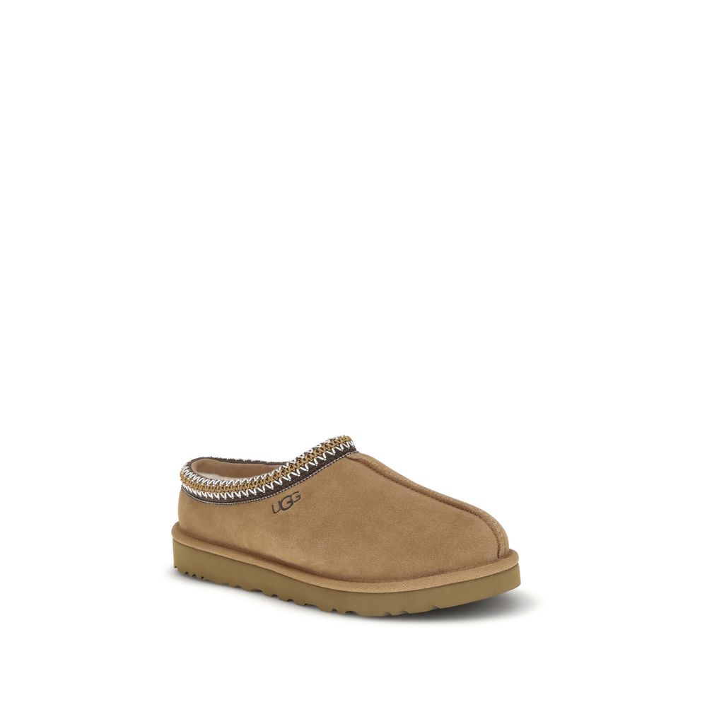 UGG Beige Leather Mules UGG