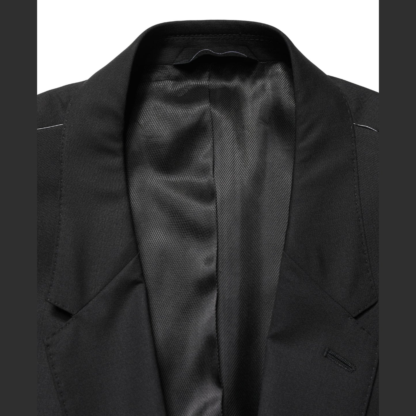 Dolce & Gabbana Black Single Breasted 2 Button Suit Jacket Dolce & Gabbana