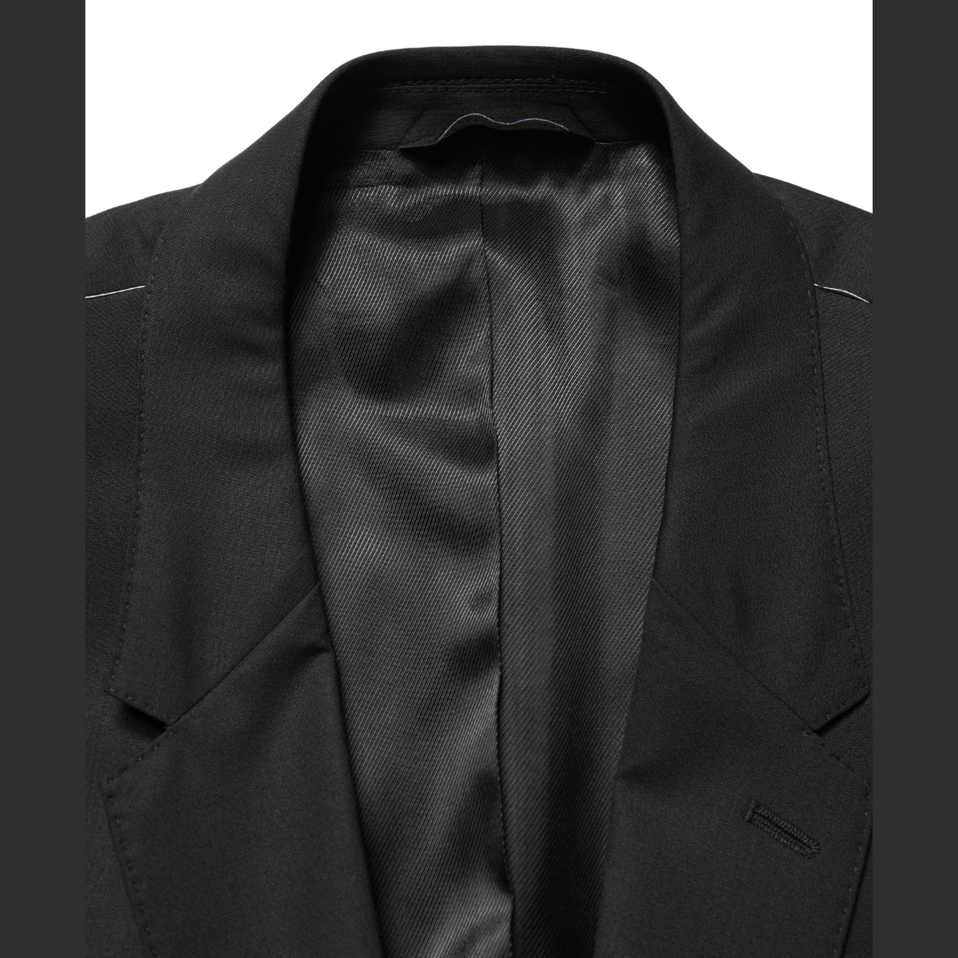 Dolce & Gabbana Black Single Breasted 2 Button Suit Jacket Dolce & Gabbana