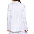 Bottega Veneta White Cotton Blazer
