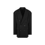 Balenciaga Black Wool Coat