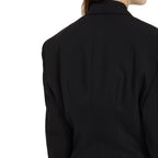 Balenciaga Black Wool Coat