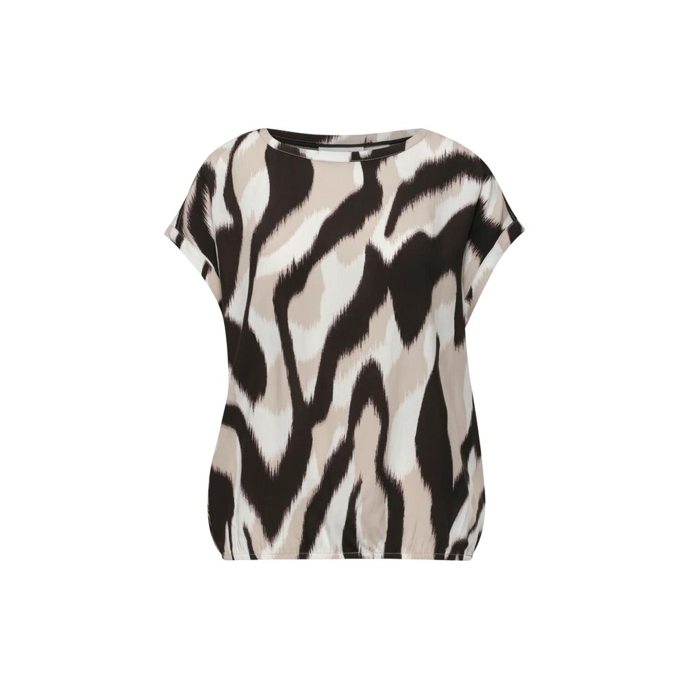 Street One Brown Viscose Blouse Street One