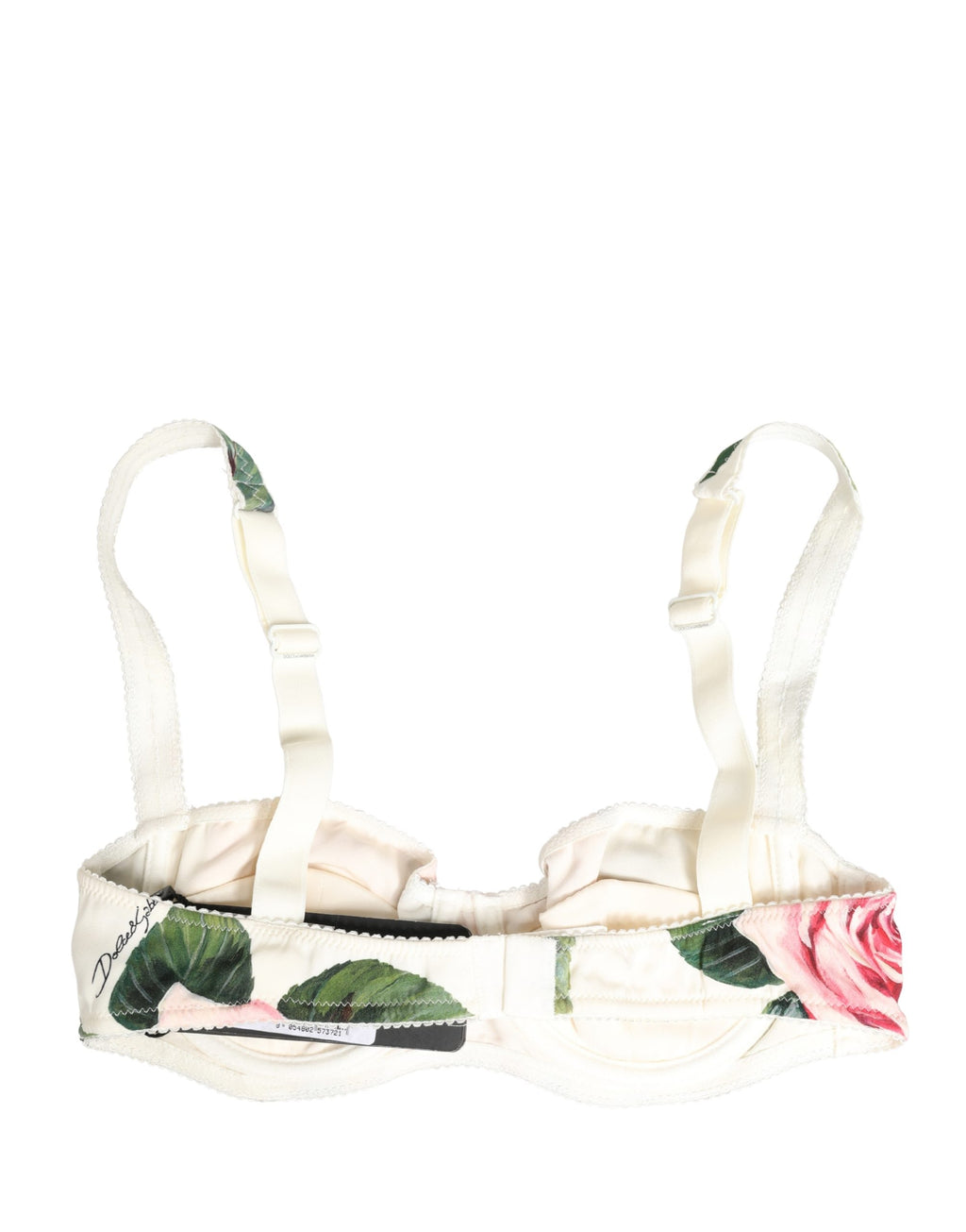 Dolce & Gabbana Multicolor Floral Semi-Pad Underwire Underwear Dolce & Gabbana