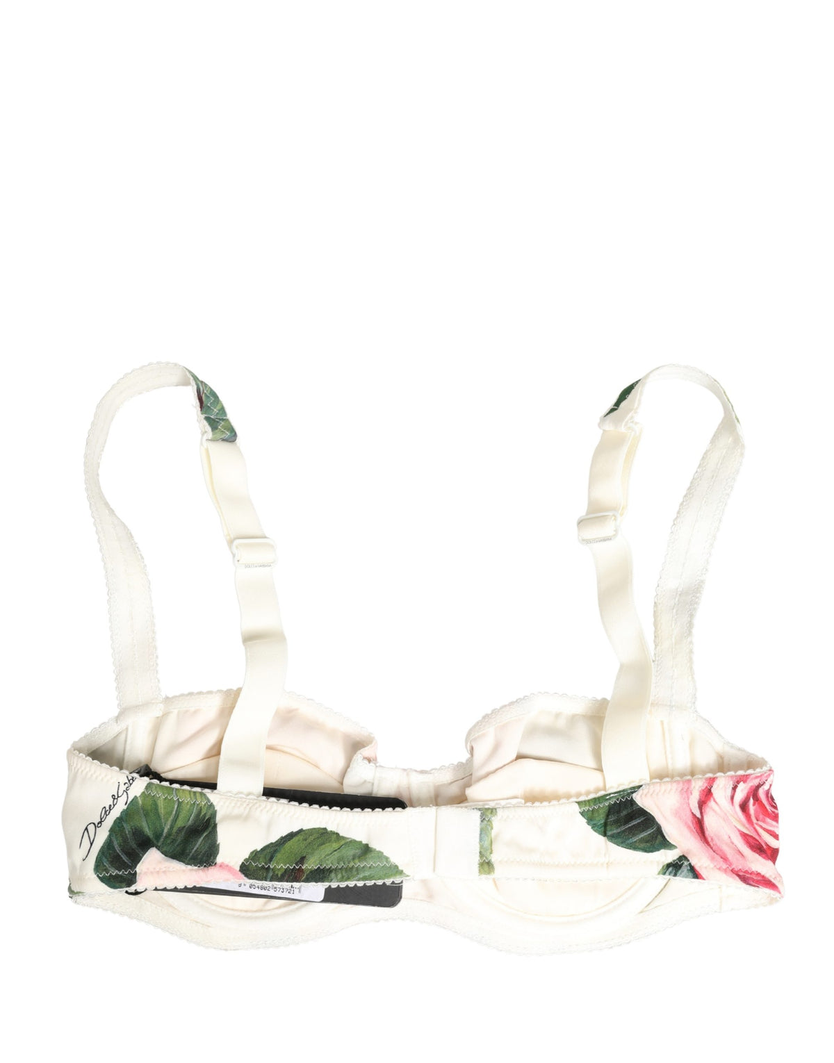Dolce & Gabbana Multicolor Floral Semi-Pad Underwire Underwear Dolce & Gabbana