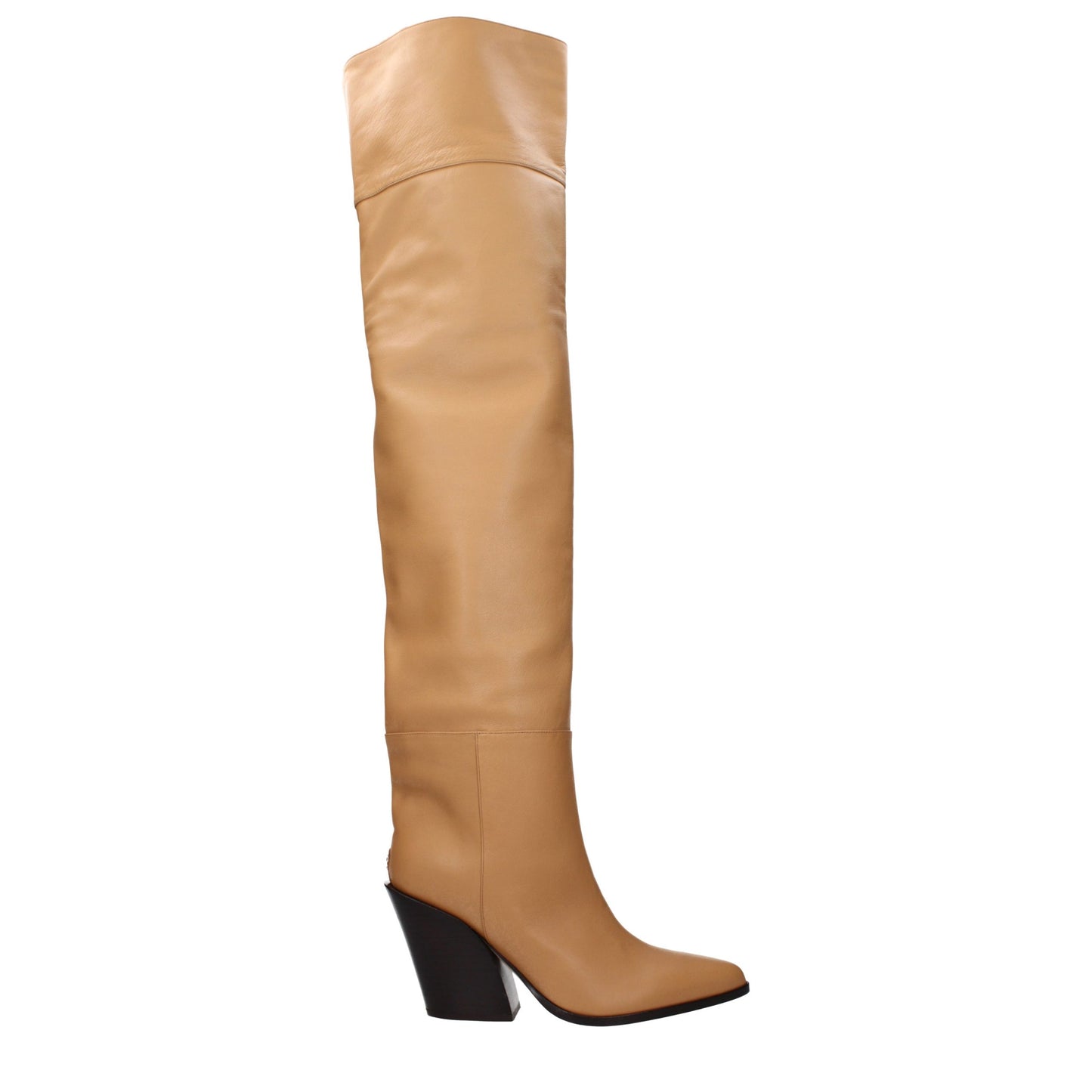 Jimmy Choo Beige Leather Ankle Boots Jimmy Choo