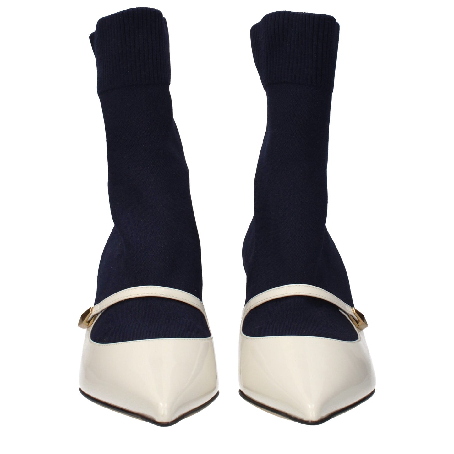 Jimmy Choo Blue Fabric Ankle Boots Jimmy Choo