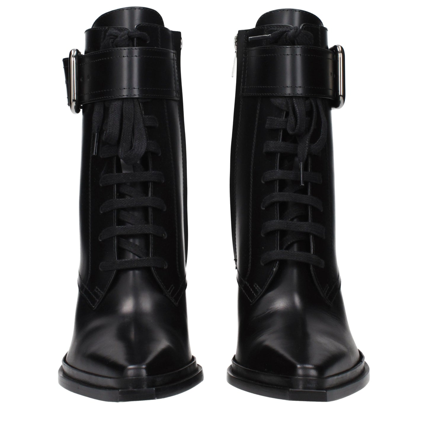 Jimmy Choo Black Leather Ankle Boots Jimmy Choo