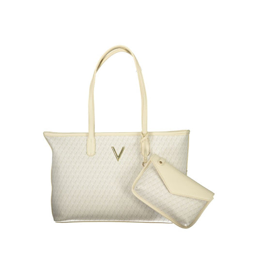 Mario Valentino Beige Polyurethane Women's Bag Mario Valentino