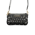 Mario Valentino Nero women's handbag made of polyurethane with adjustable shoulder strap and stylish design.