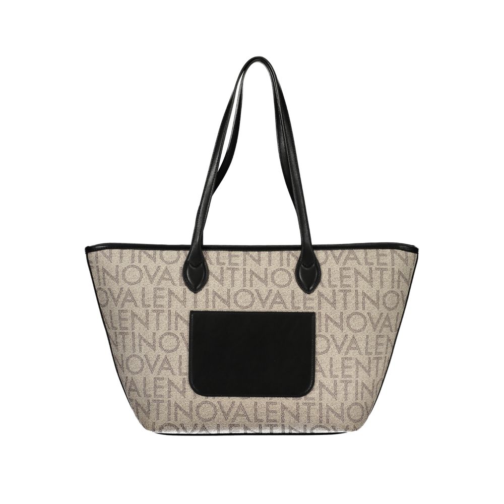 Mario Valentino Beige Polyurethane Women's Bag - Eljoys Fashion 