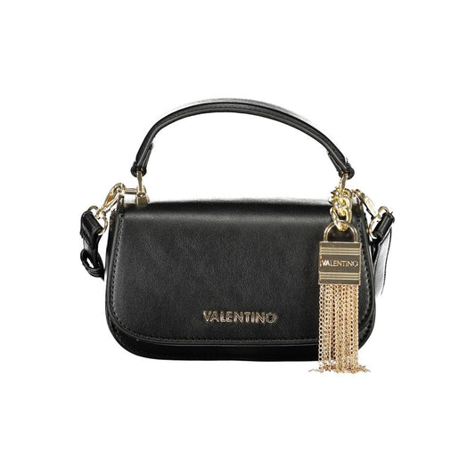 Mario Valentino Black Polyurethane Women's Bag Mario Valentino