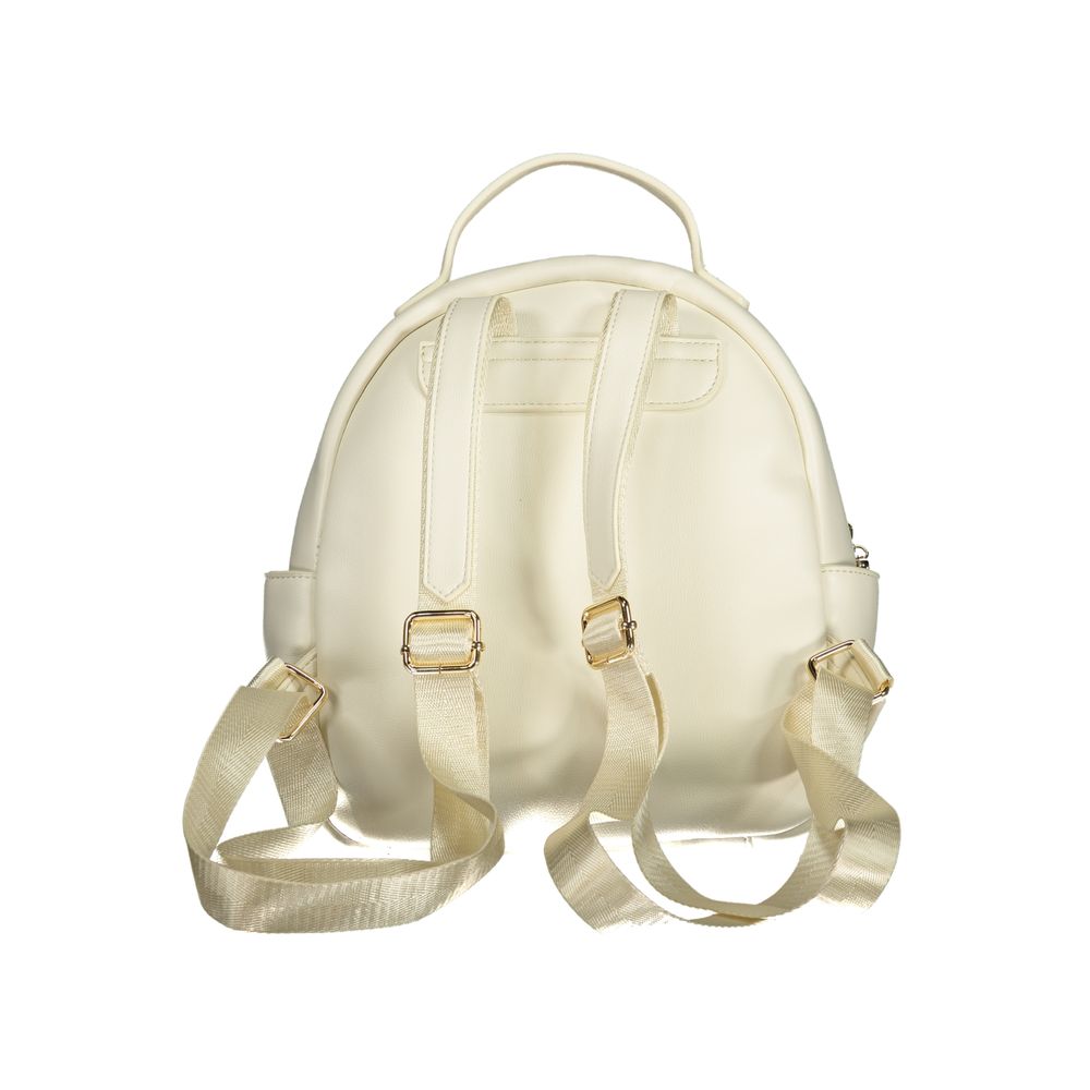 Mario Valentino White Polyethylene Backpack