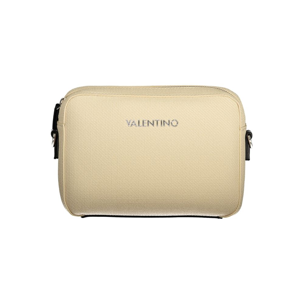 Mario Valentino Beige Polyurethane Womens Bag for Effortless Style - Eljoys Fashion 