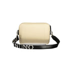 Mario Valentino Beige Polyurethane Womens Bag for Effortless Style - Eljoys Fashion 