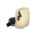 Mario Valentino Beige Polyurethane Womens Bag for Effortless Style - Eljoys Fashion 