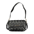 Mario Valentino Nero polyurethane women's bag with sleek design and top handle, stylish accessory for everyday use.