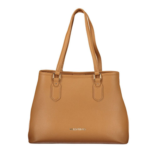 Mario Valentino Brown Polyurethane Women's Bag Mario Valentino