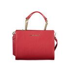 Mario Valentino Rosso polyurethane women's bag with sleek design and subtle branding, featuring a stylish and functional accessory.