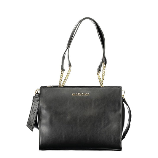 Mario Valentino Black Polyurethane Womens Bag Mario Valentino