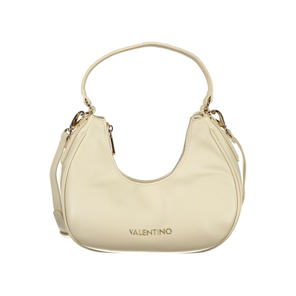 Mario Valentino Beige Polyurethane Women's Bag - Eljoys Fashion 