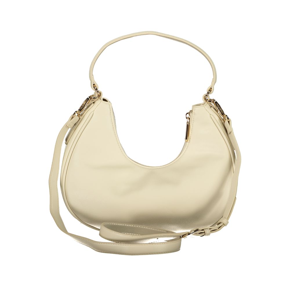 Mario Valentino Beige Polyurethane Women's Bag - Eljoys Fashion 