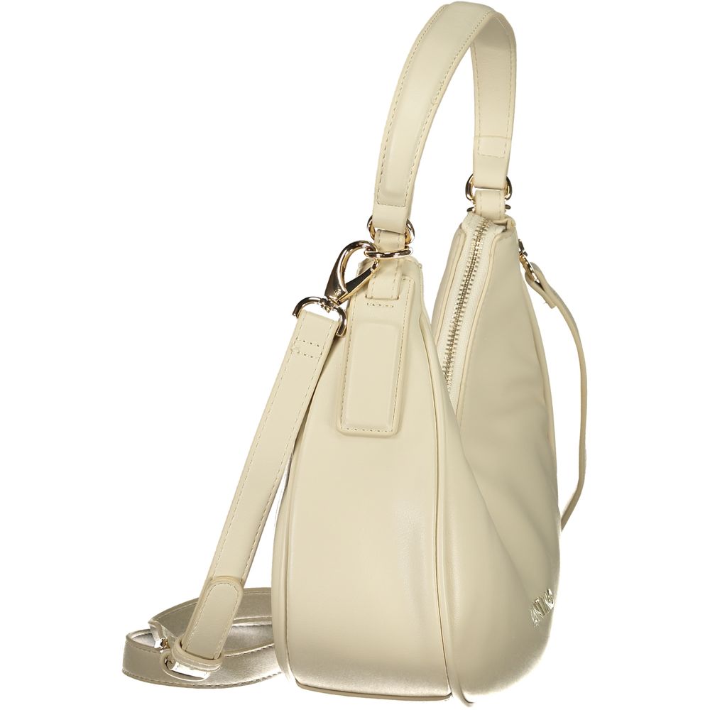 Mario Valentino Beige Polyurethane Women's Bag - Eljoys Fashion 