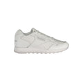 Reebok Bianco men's polyurethane sneaker with white upper and sporty design, ideal for casual and athletic wear.