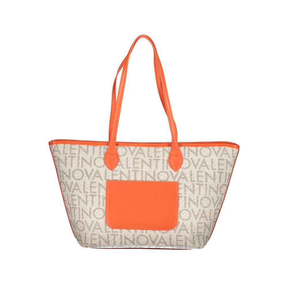 Mario Valentino Beige Polyurethane Women's Bag - Eljoys Fashion 
