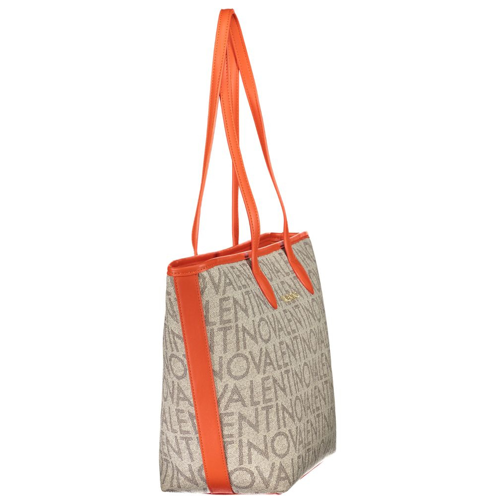 Mario Valentino Beige Polyurethane Women's Bag - Eljoys Fashion 
