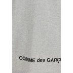 Comme Des Garçons Gray Cotton T-Shirt