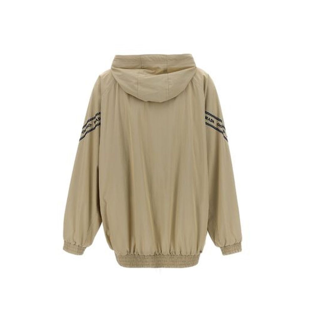 Prada Beige Cotton Shell Jacket