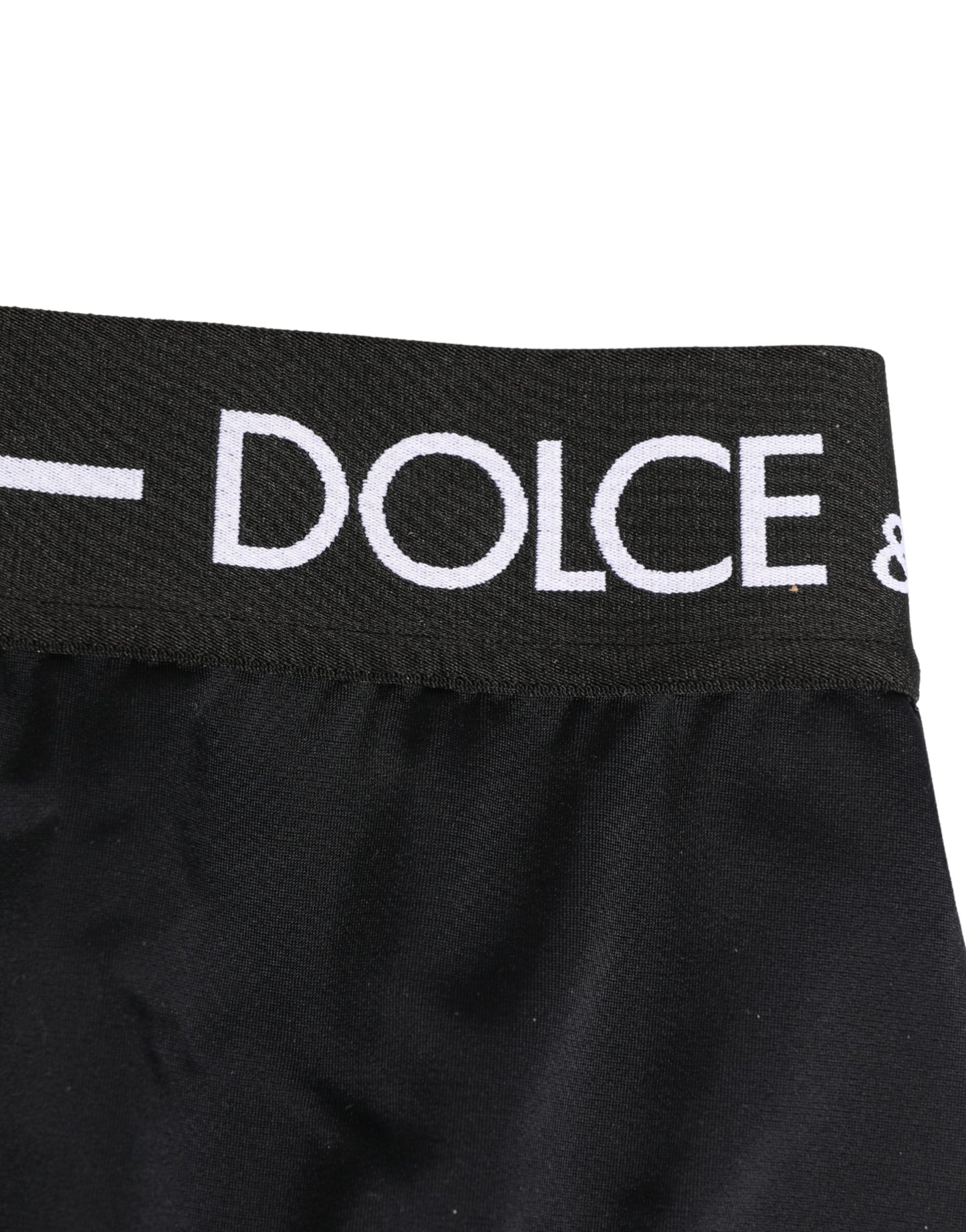 Dolce & Gabbana Black Logo Waistband Coulotte Panty Underwear Dolce & Gabbana