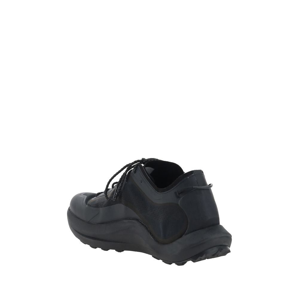 ROA Black Polyester Athletic Sneakers ROA