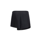GCDS Black Polyester Short And Mini Shorts GCDS