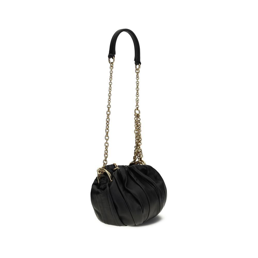 Chloé Black Lamb Ovis Aries Aries Shoulder Bag Chloé