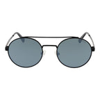 Guess black metal sunglasses with dark lenses and sleek frame, stylish eyewear for a modern look.
