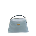 Baldinini Trend Blue Cowhide Clutch Bag Baldinini Trend