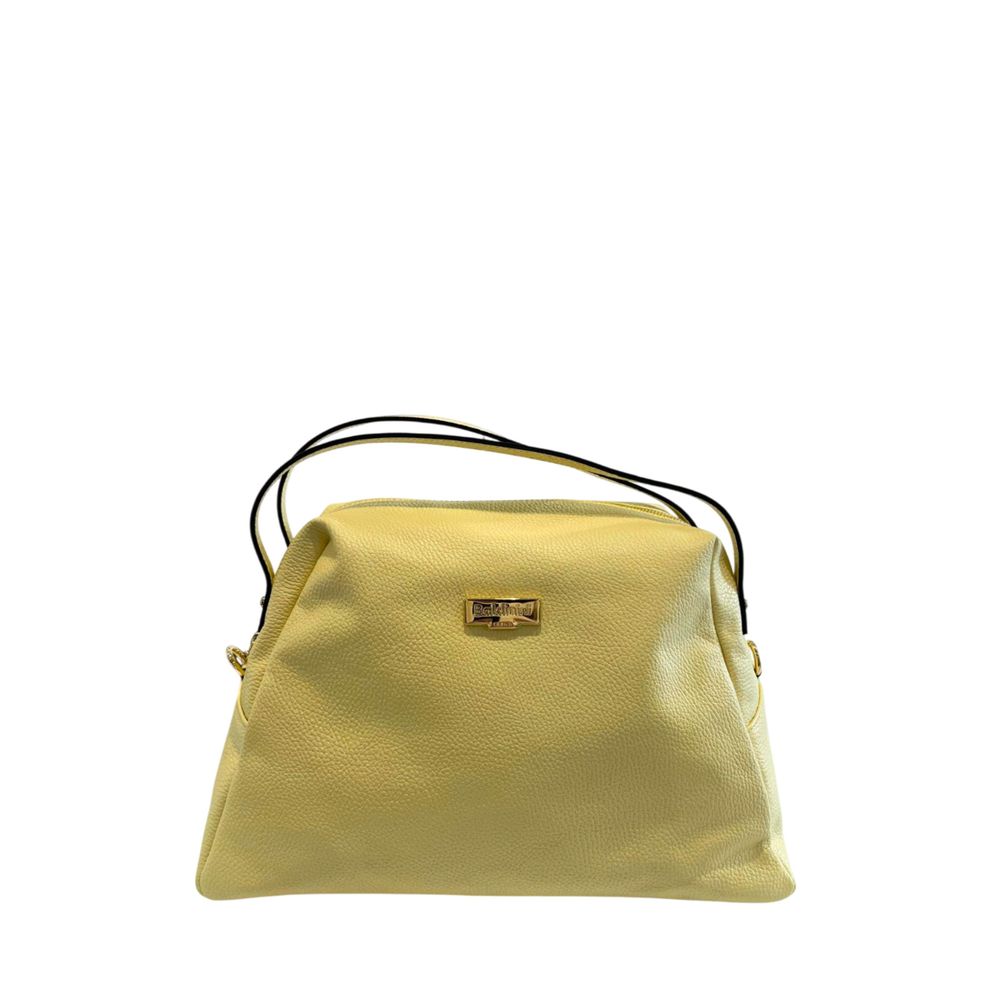 Baldinini Trend Bicolor Cowhide Clutch Bag Baldinini Trend