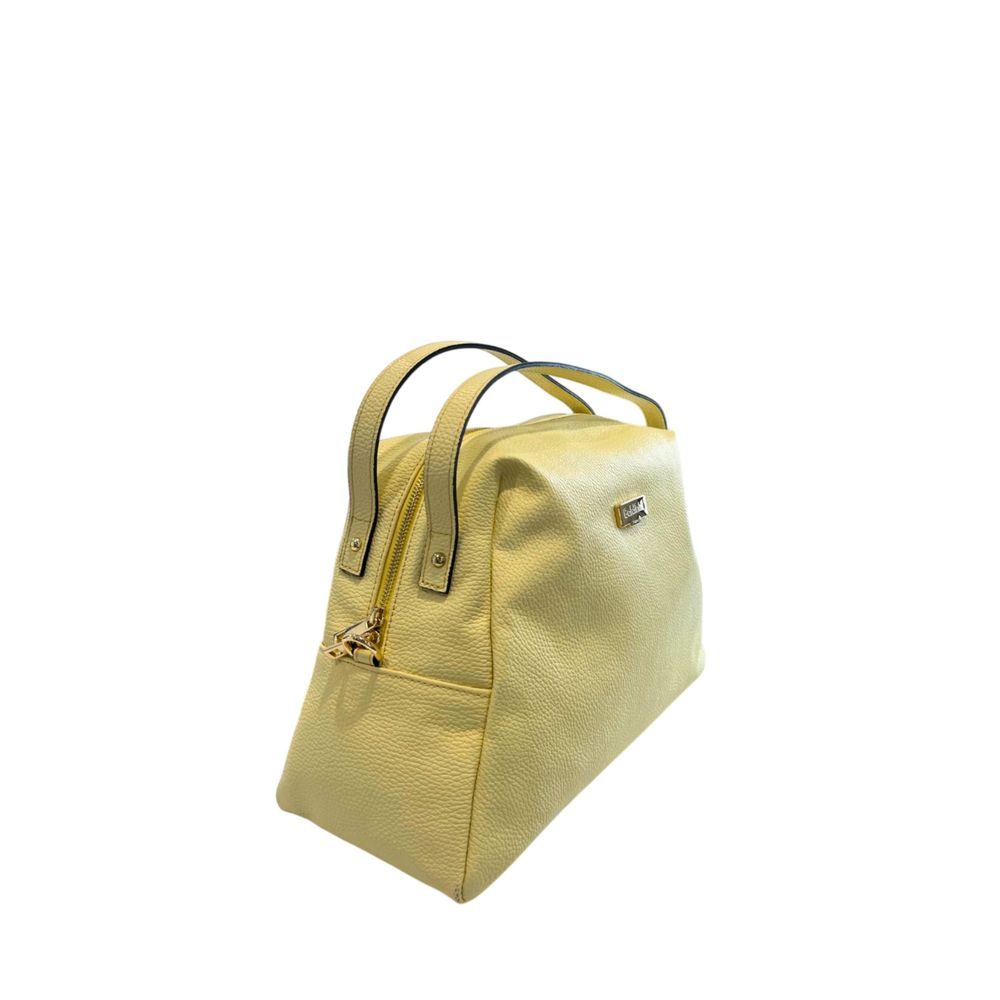 Baldinini Trend Bicolor Cowhide Clutch Bag Baldinini Trend