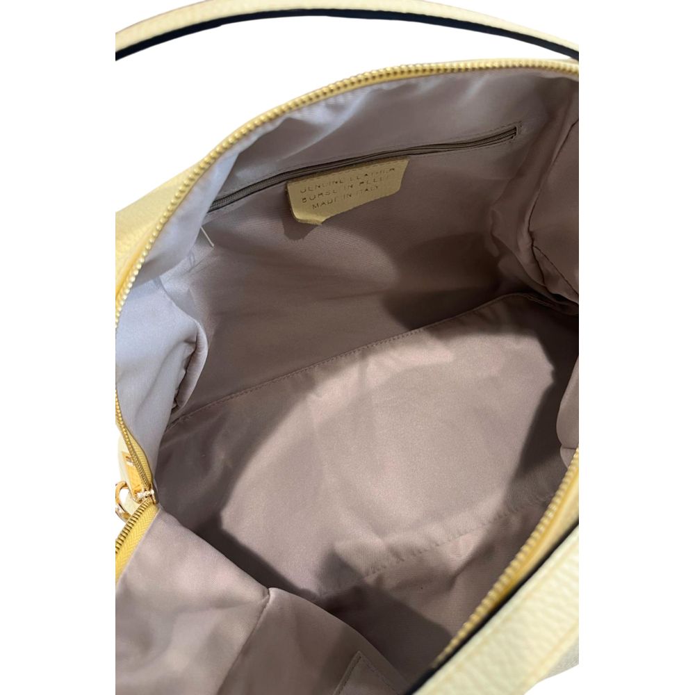 Baldinini Trend Bicolor Cowhide Clutch Bag Baldinini Trend