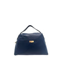 Baldinini Trend Blue Cowhide Clutch Bag Baldinini Trend