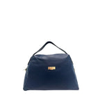 Baldinini Trend Blue Cowhide Clutch Bag Baldinini Trend