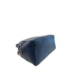 Baldinini Trend Blue Cowhide Clutch Bag Baldinini Trend