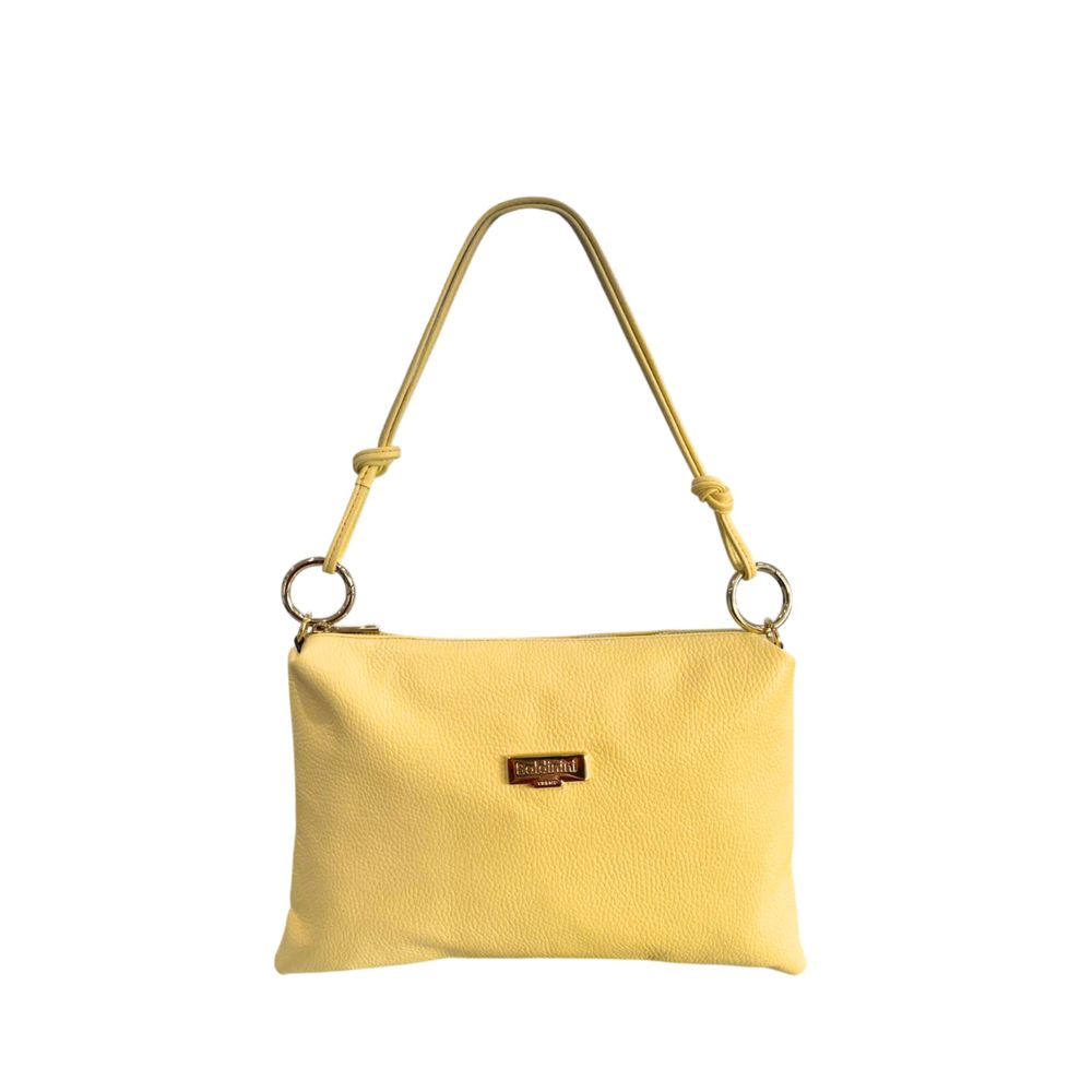 Baldinini Trend Bicolor Cowhide Clutch Bag Baldinini Trend