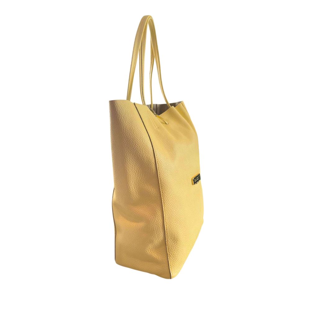 Baldinini Trend Bicolor Cowhide Clutch Bag Baldinini Trend