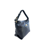 Baldinini Trend Blue Cowhide Leather Women Shoulder Bag - Eljoys Fashion 