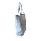 Baldinini Trend Blue Cowhide Clutch Bag Baldinini Trend