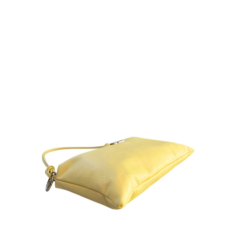 Baldinini Trend Bicolor Cowhide Clutch Bag Baldinini Trend