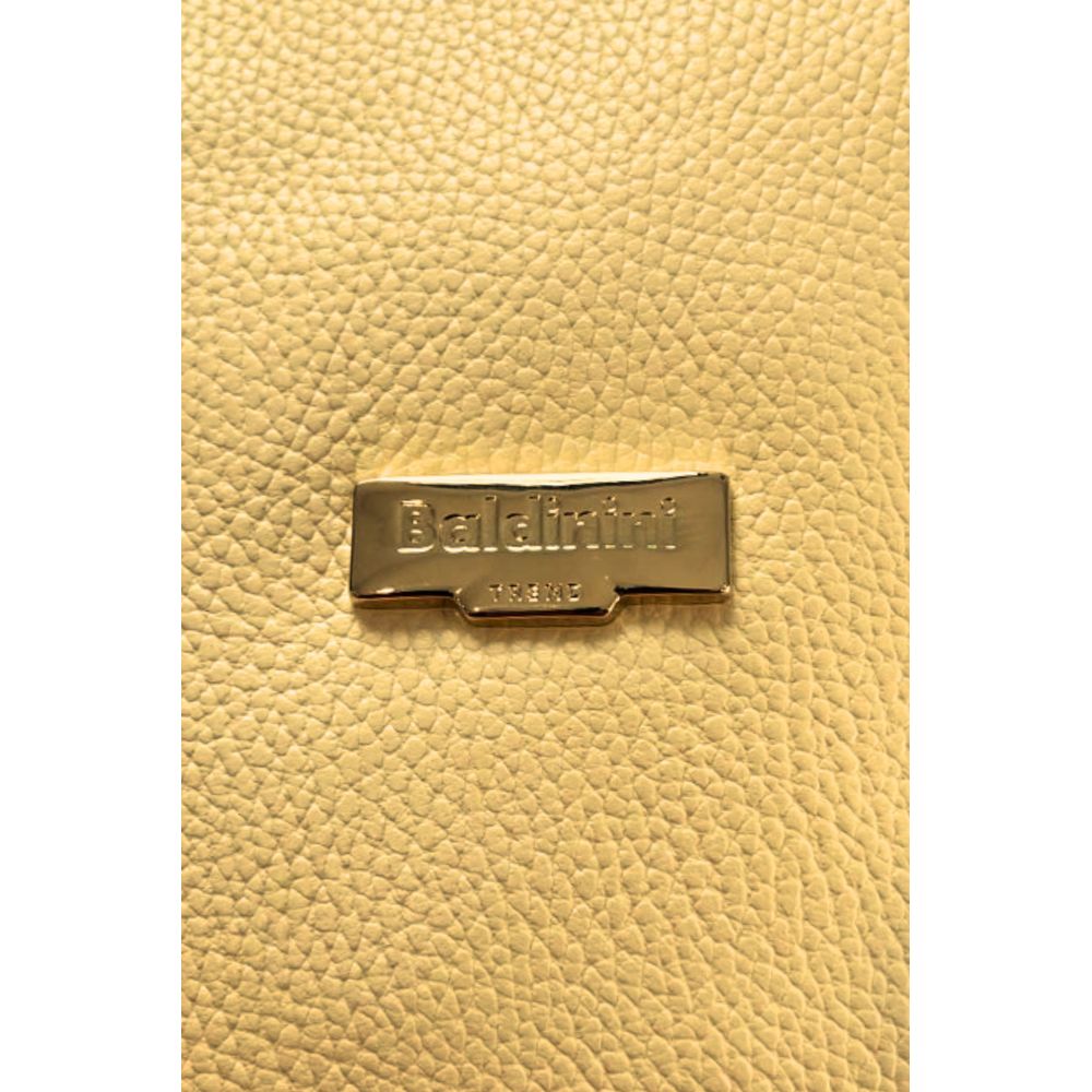 Baldinini Trend Bicolor Cowhide Clutch Bag Baldinini Trend
